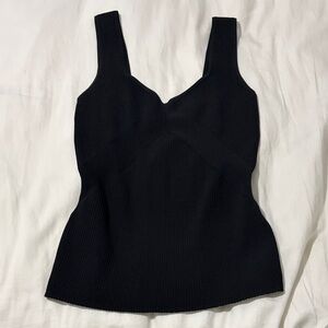Rag & Bone Black Asher Tank
